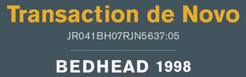 Bedhead- Transaction de Novo { vinyl }