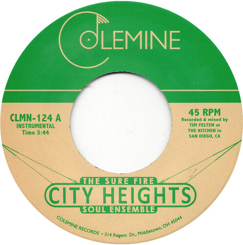 Sure Fire Soul Ensemble- City Heights / Strollin' Adams { vinyl }