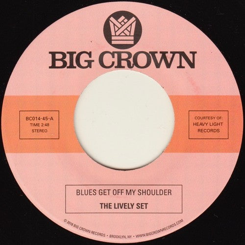 Lively Set- Blues Get Off My Shoulder / I'm Begging You { vinyl }