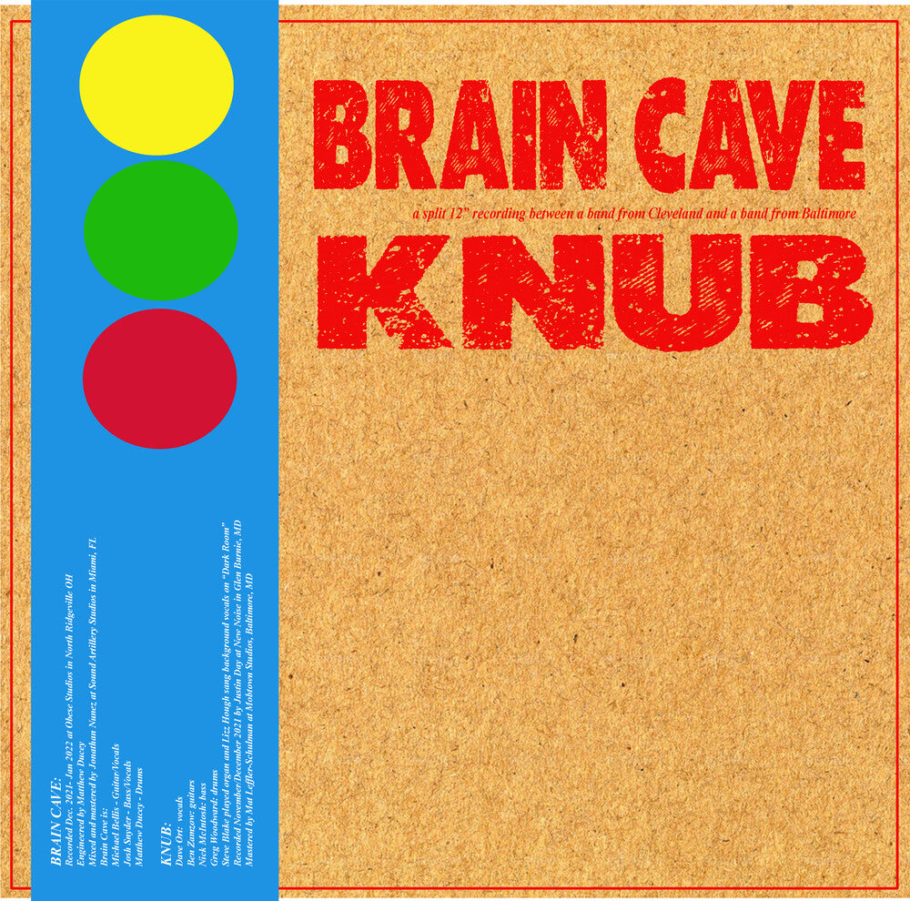 Brain Cave & Knub- Brain Cave & Knub { vinyl }