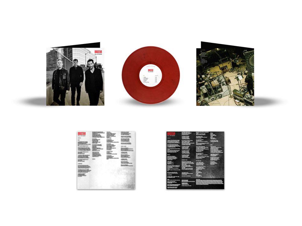 Dogstar- All In Now (Indie Exclusive Opaque Red Marble Vinyl)