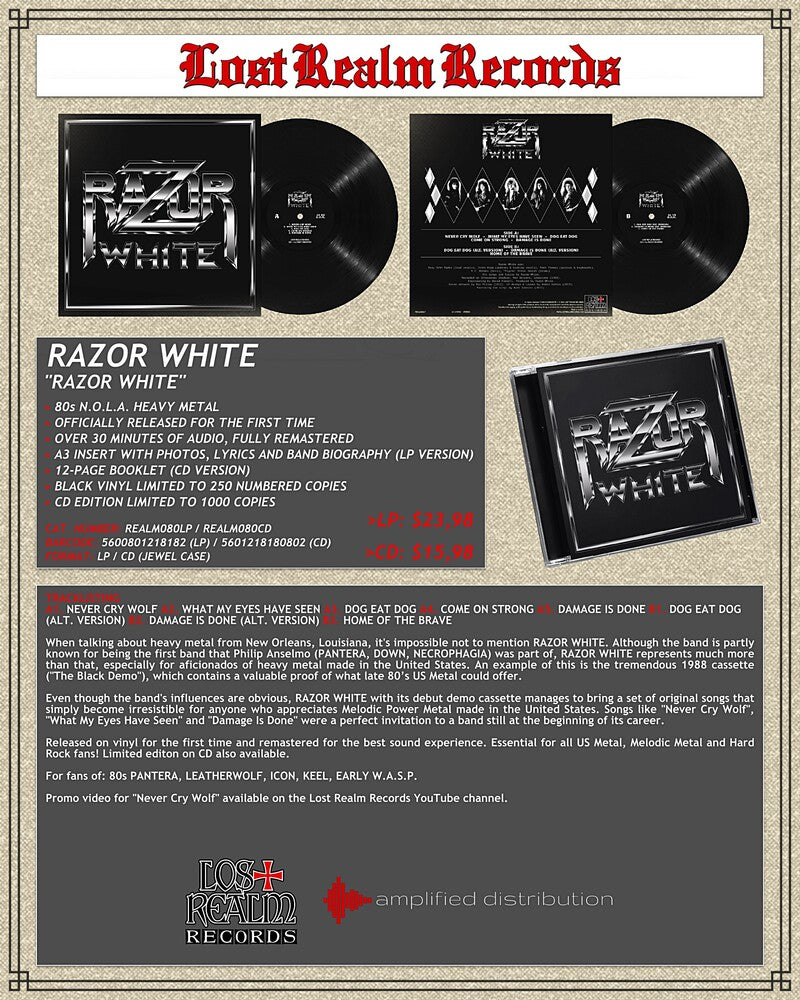 Razor White- Razor White { vinyl }