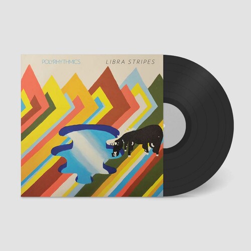 Polyrhythmics- Libra Stripes - Blue { vinyl }