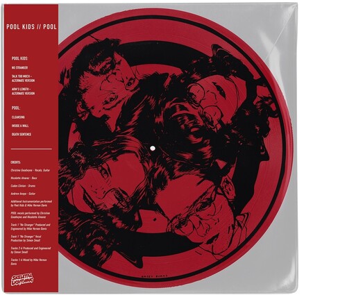 Pool Kids- Pool Kids // Pool - Transparent Red { vinyl }