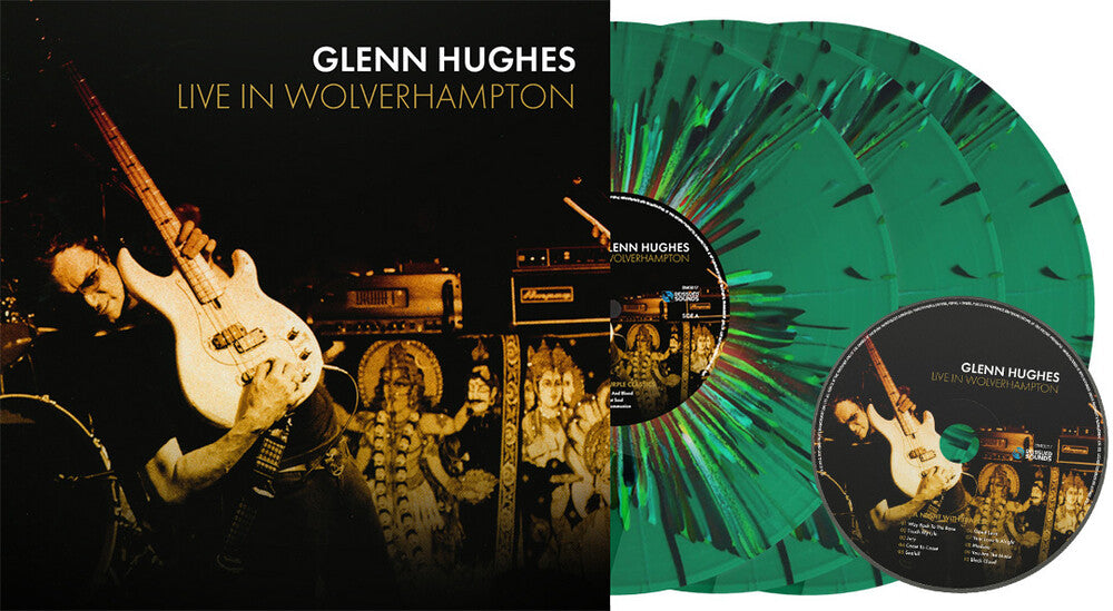 Glenn Hughes- Live In Wolverhampton - Splatter Vinyl + Cd (W/Cd)