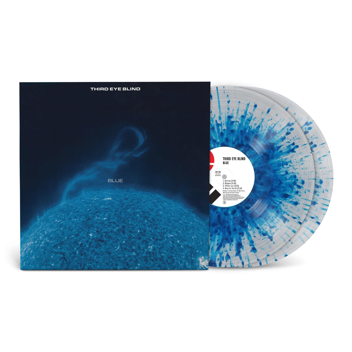 Third Eye Blind- Blue (2LP Clear/Blue Splatter) (Rocktober 2024) (DAMAGED) { vinyl }