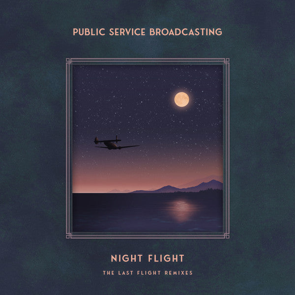 Public Service Broadcasting- Night Flight: The Last Flight Remixes (Blue) (Uk) { vinyl }