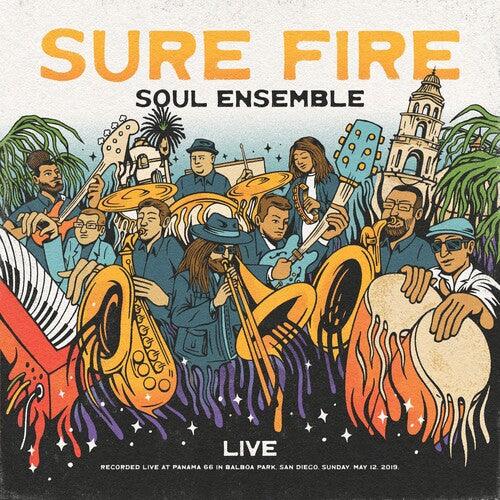 Sure Fire Soul Ensemble- Live At Panama 66 (Clear w/ Orange Swirl Vinyl)