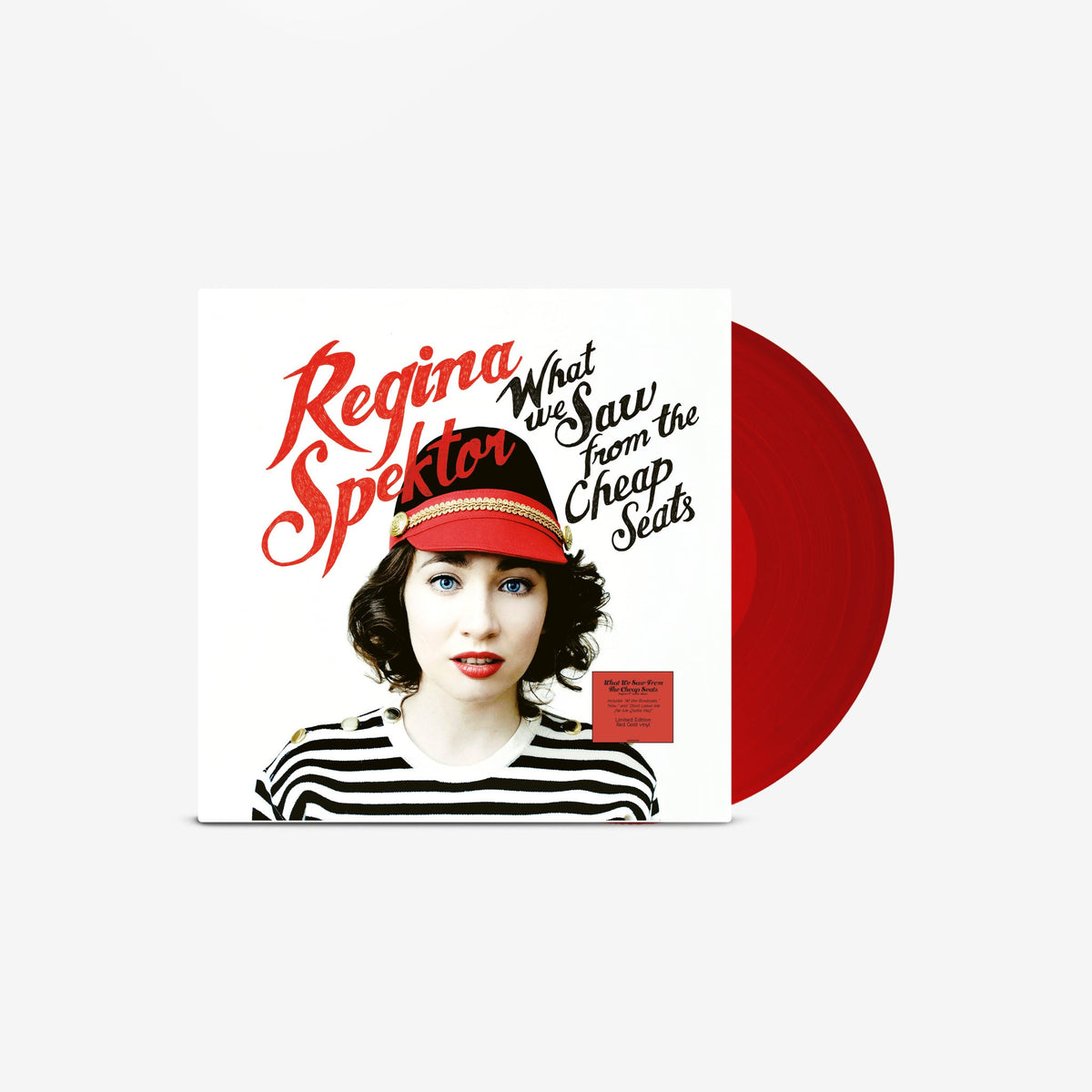 Regina Spektor- What We Saw From The Cheap Seats (Translucent Red Vinyl)