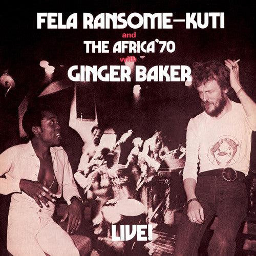 Fela Kuti- Fela Live with Ginger Baker { vinyl }