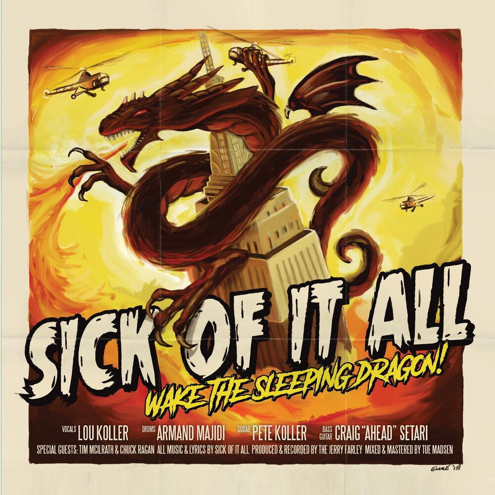 Sick Of It All- Wake The Sleeping Dragon! [LP] { vinyl }
