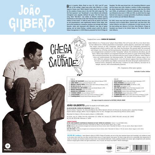 João Gilberto- Chega De Saudade { vinyl }