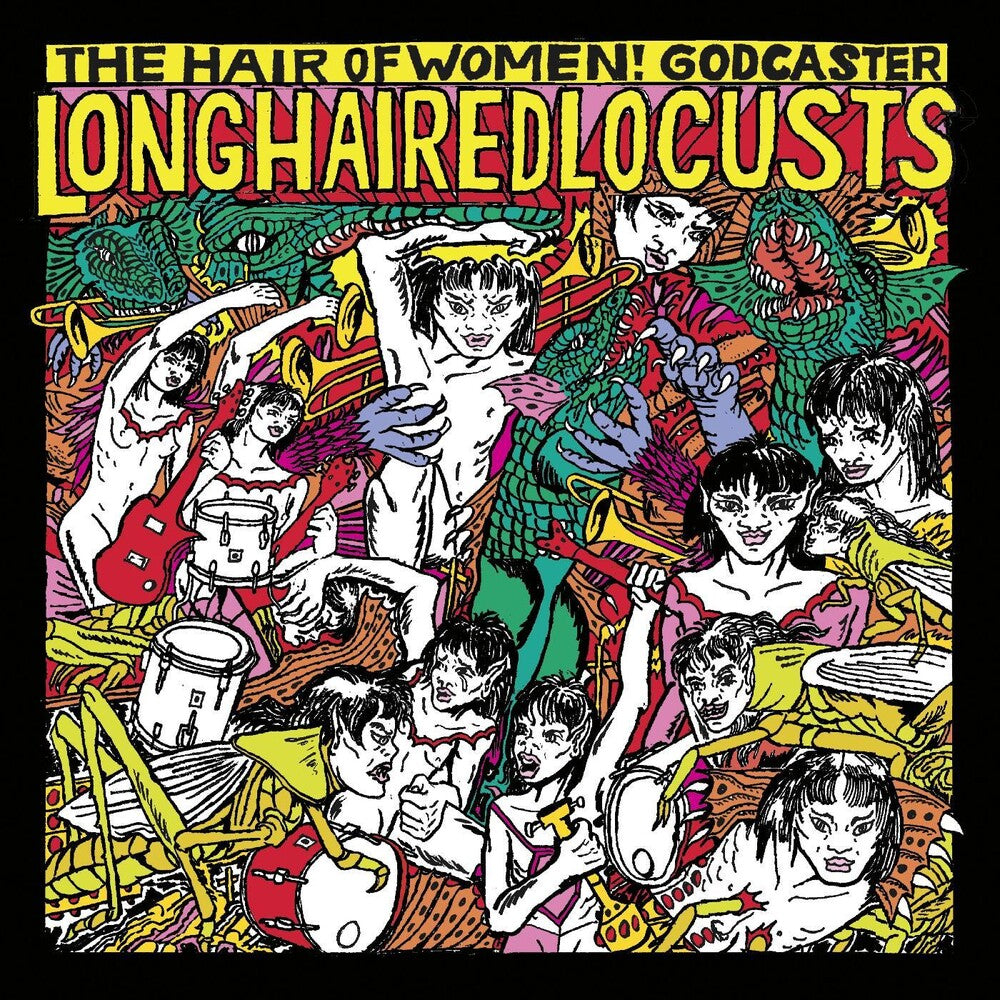 Godcaster- Long Haired Locusts { vinyl }