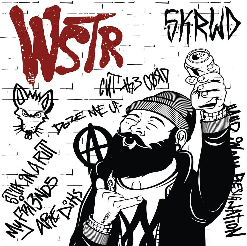 WSTR- Skrwd (Red & Bone Split Vinyl) (Red) (Wht) [Download Included]