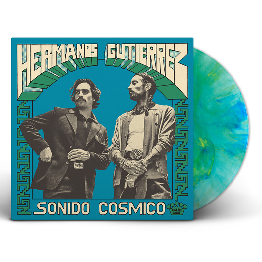 Hermanos Gutierrez- Sonido Cosmico [Indie Exclusive Limited Edition Blue/Yellow Marble LP] { vinyl }