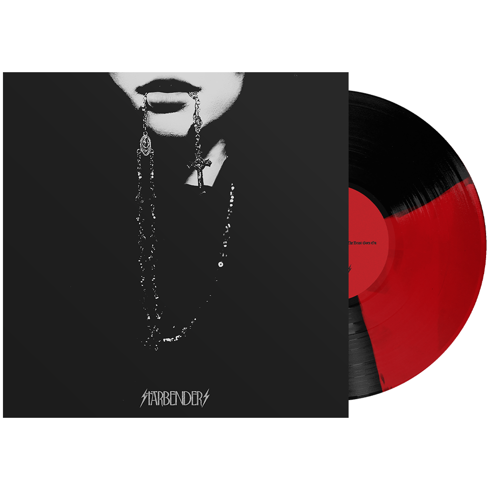 Starbenders- The Beast Goes On [Red + Black Quad] { vinyl }