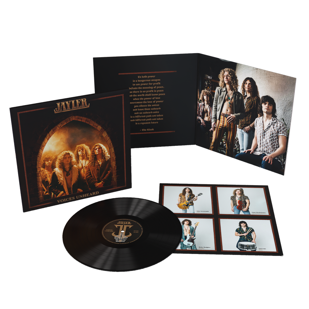 JAYLER- Voices Unheard [Indie Exclusive Autographed Insert] { vinyl }