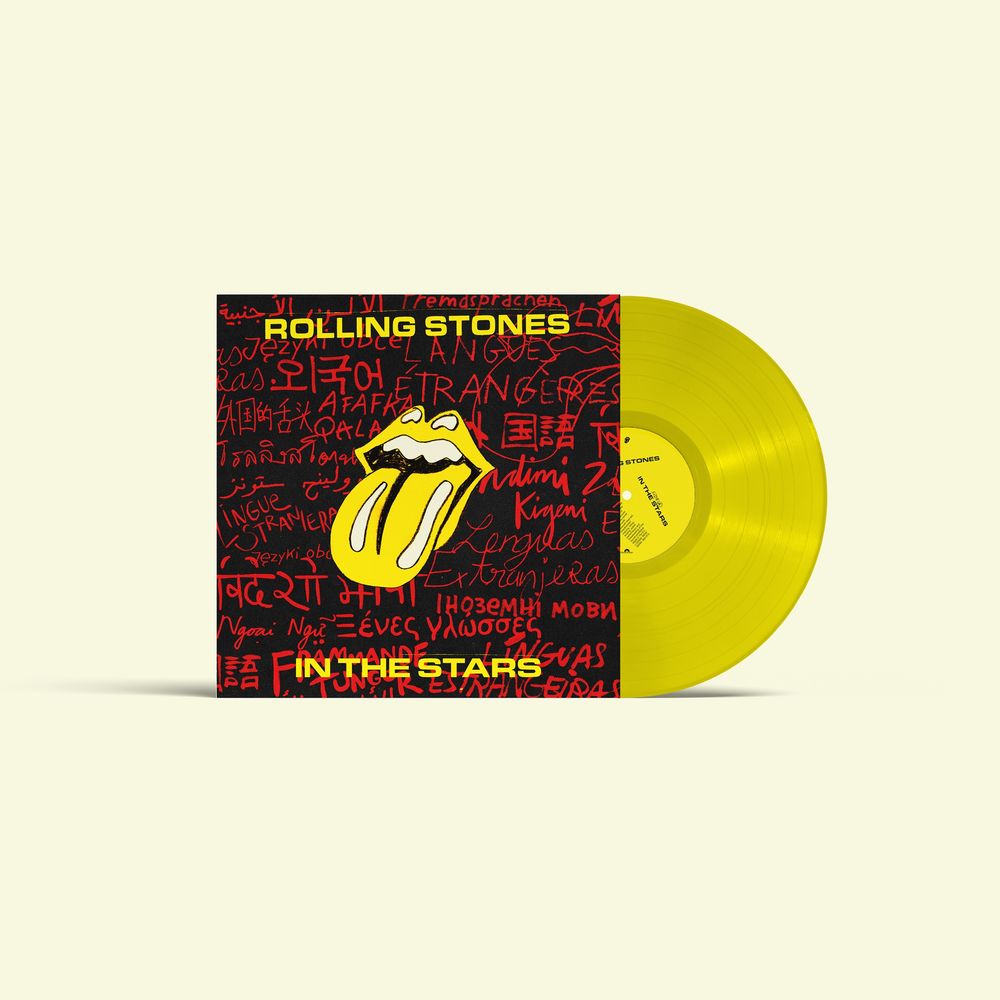 The Rolling Stones- In The Stars [Yellow 10" Vinyl]
