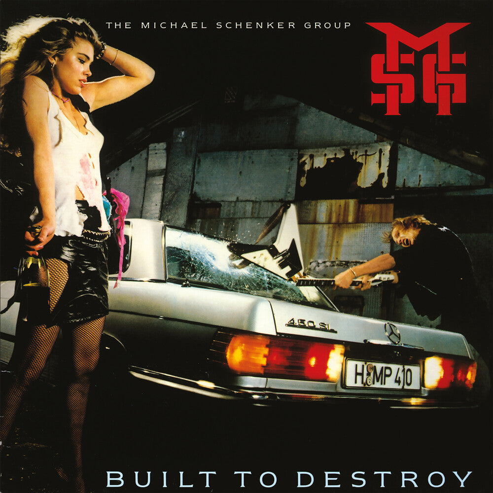 Michael Schenker Group- Built To Destroy - 2023 Remaster (Blue) [Colored Vinyl]