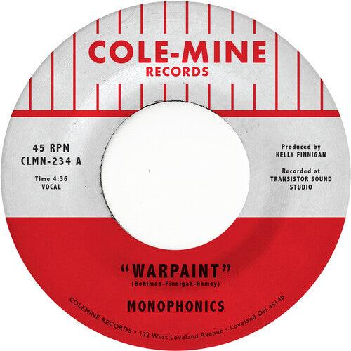 Monophonics & Kelly Finnigan- Warpaint / Crash & Burn - Black Swirl { vinyl }