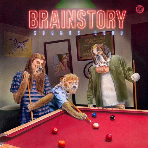 Brainstory- Sounds Good (iex) Green Felt { vinyl }