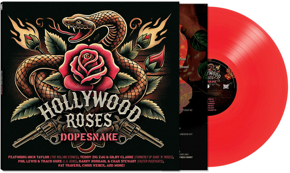 Hollywood Roses- Dopesnake [Colored Vinyl] [Limited Edition] (Red)