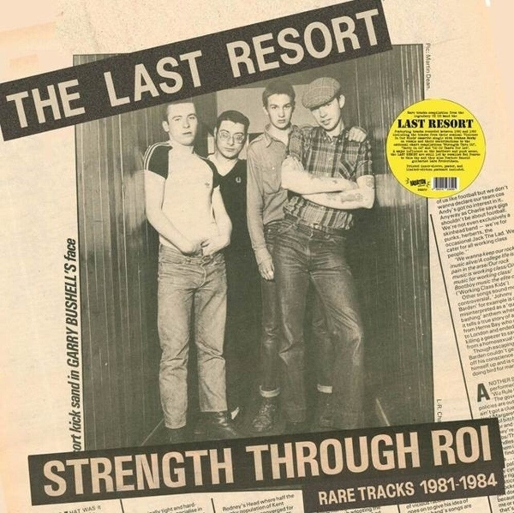 Last Resort- Strength Through Roi - Rare Tracks 1981-1984 { vinyl }