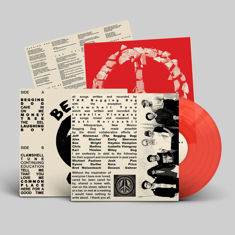 Begging Dog- Demo 1 - Red [Colored Vinyl] (Red)