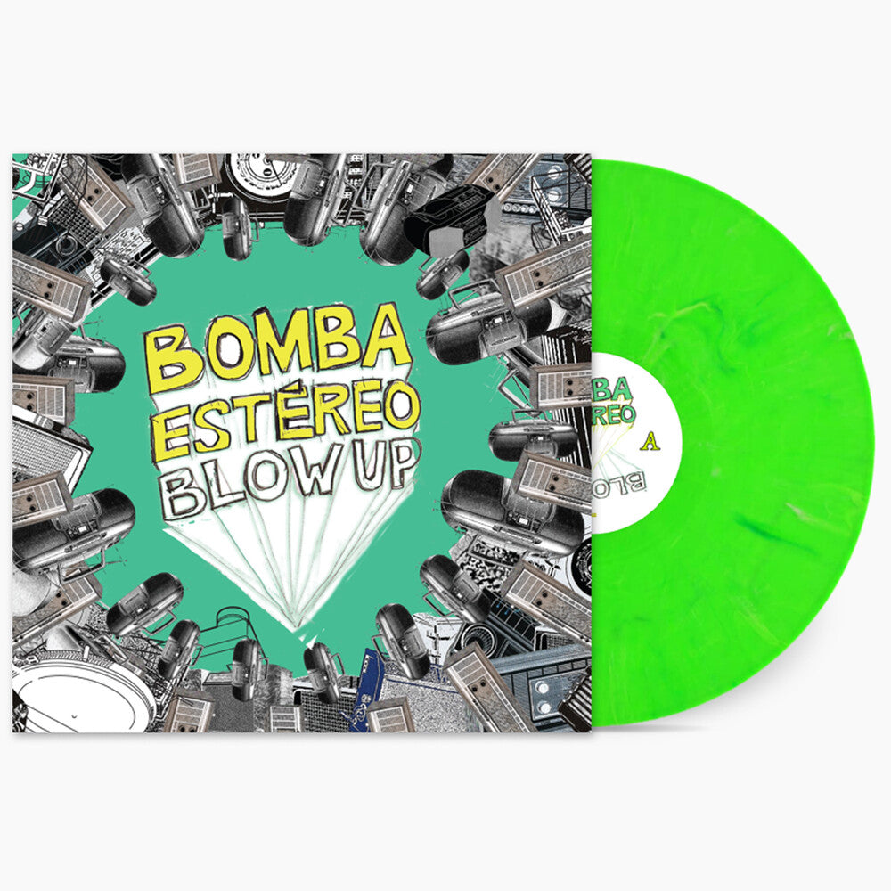 Bomba Estereo- Blow Up [Lime Green Marble Vinyl]