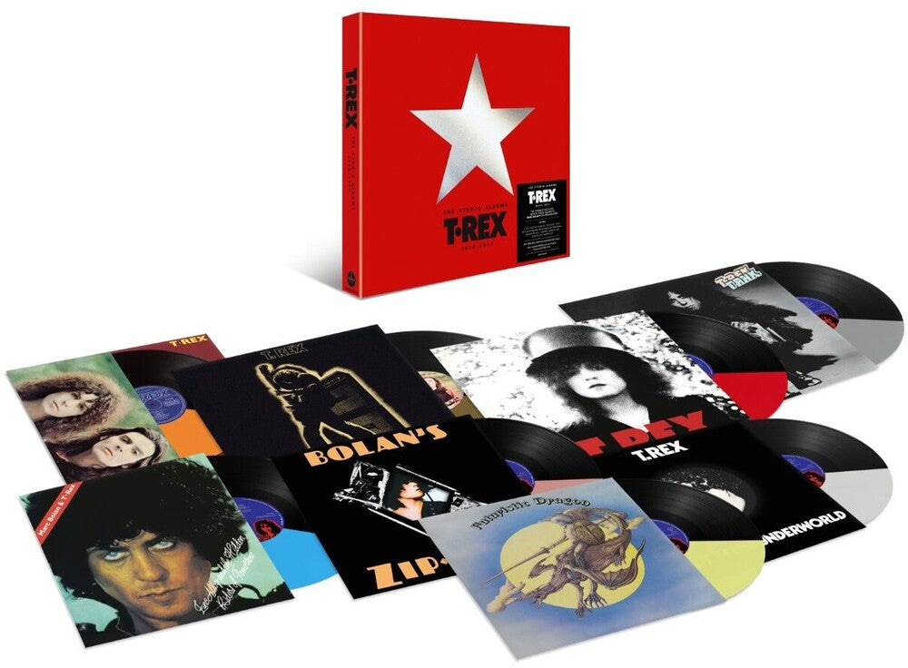 T.Rex- Studio Albums 1970-1977 [Half & Half Colored Vinyl]