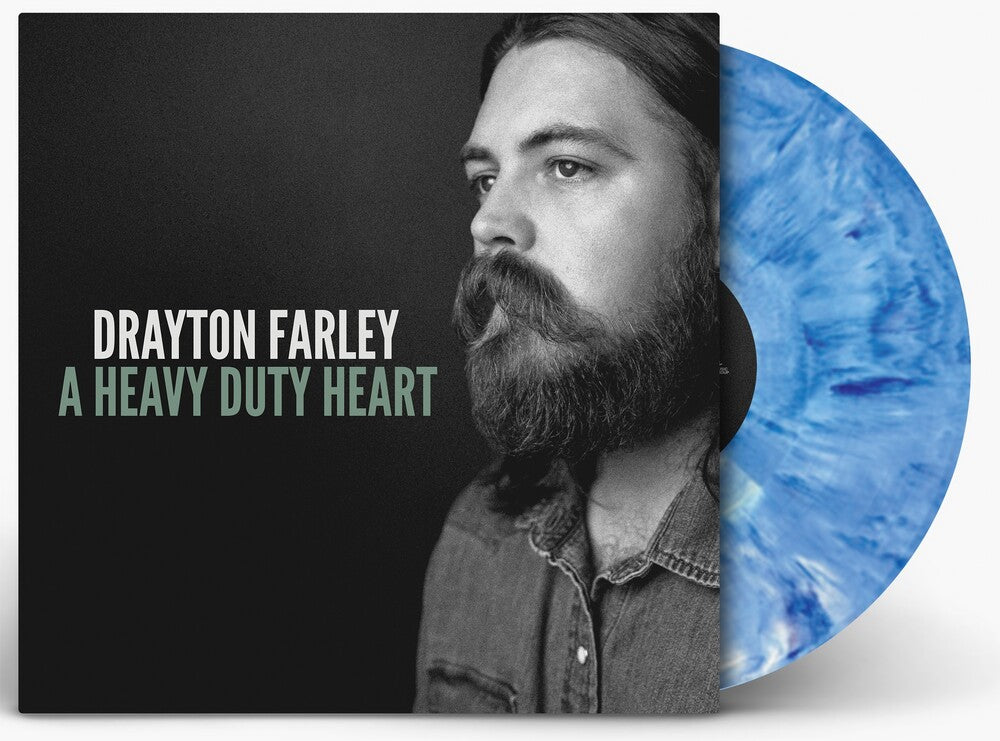 Drayton Farley- A Heavy Duty Heart [Indie Exclusive Cookie Monster Blue] { vinyl }