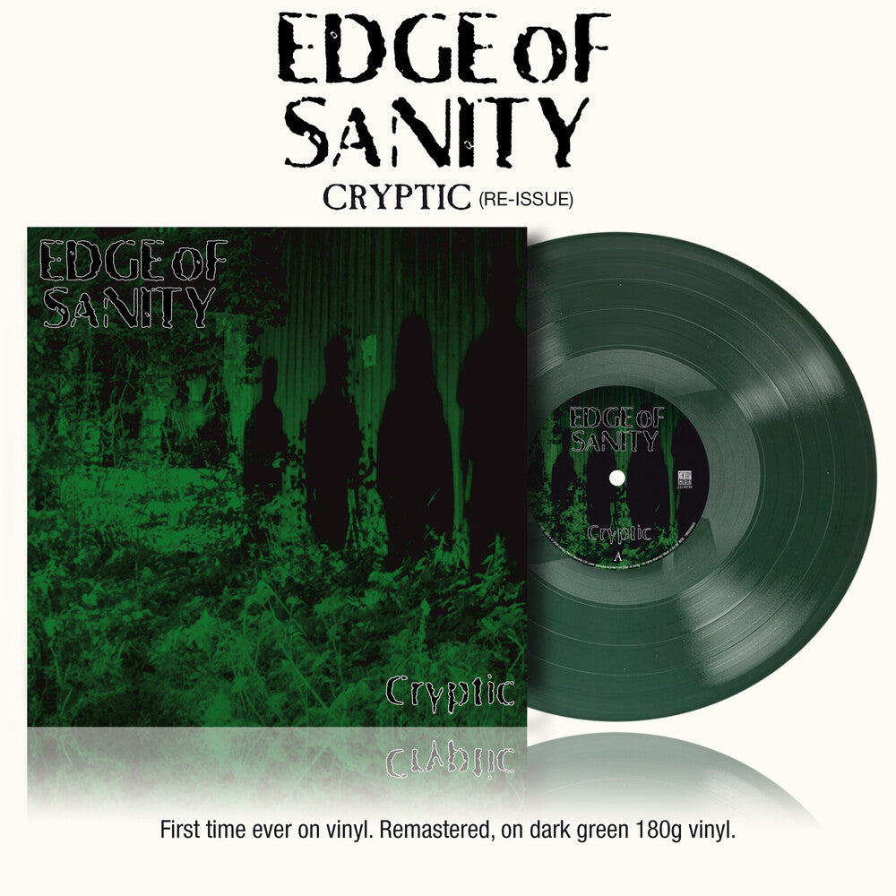 Edge Of Sanity- Cryptic [Colored Vinyl] (Grn) [180 Gram] [Reissue]