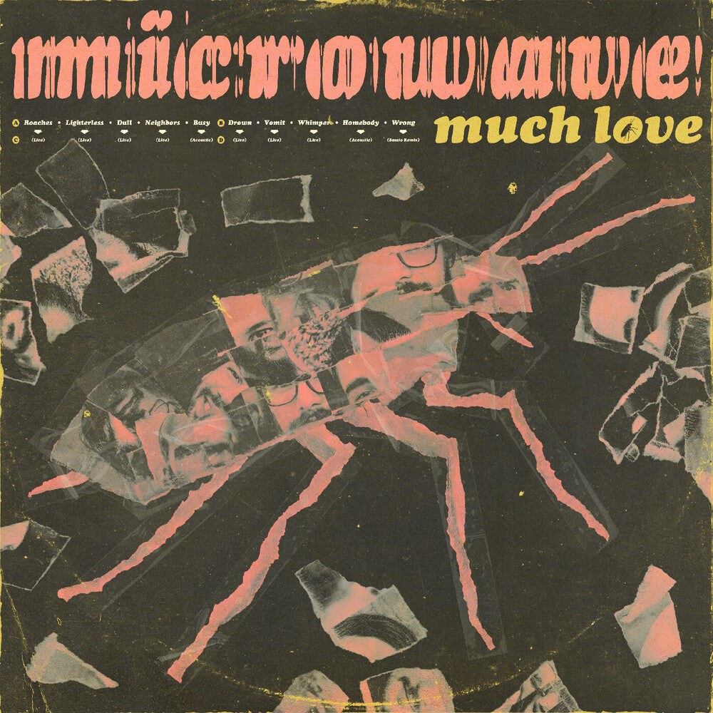 Microwave- Much Love (10 Year An.) Clear Pink Swirl [Clear Vinyl]