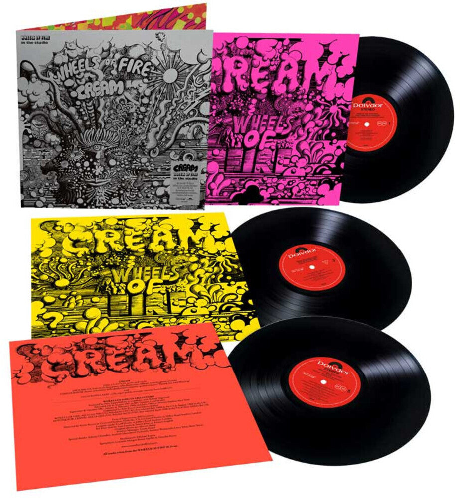 Cream- Wheels Of Fire: In The Studio [Limited Edition] [180 Gram] { vinyl }