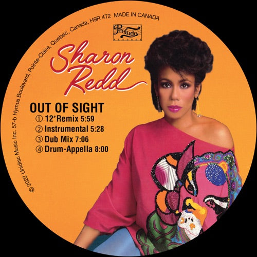 Sharon Redd- Out Of Sight - Colored Vinyl