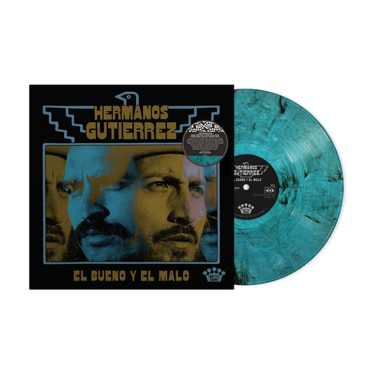 Hermanos Gutiérrez- El Bueno y El Malo [Turquoise/Black Smoke LP] { vinyl }
