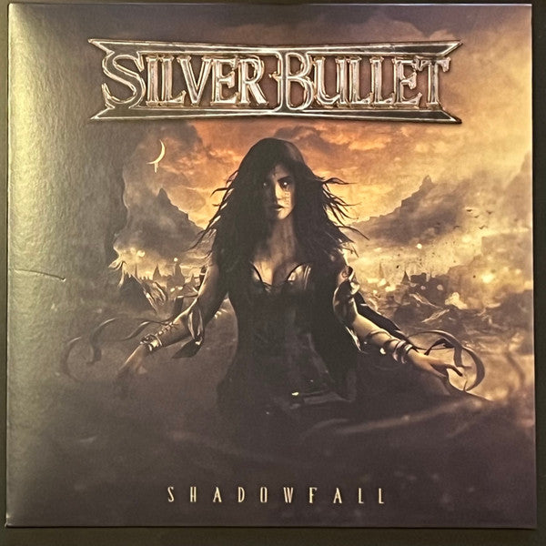 Silver Bullet- Shadowfall - Orange & Black Marble Colored Vinyl