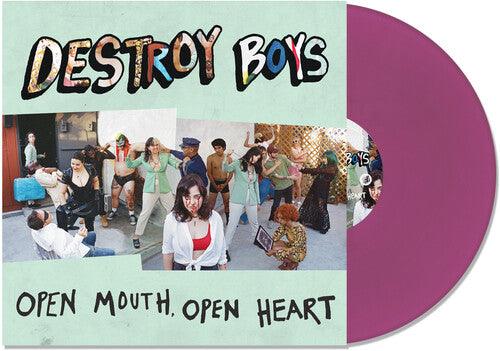 Destroy Boys- Open Mouth, Open Heart (Purple Vinyl)