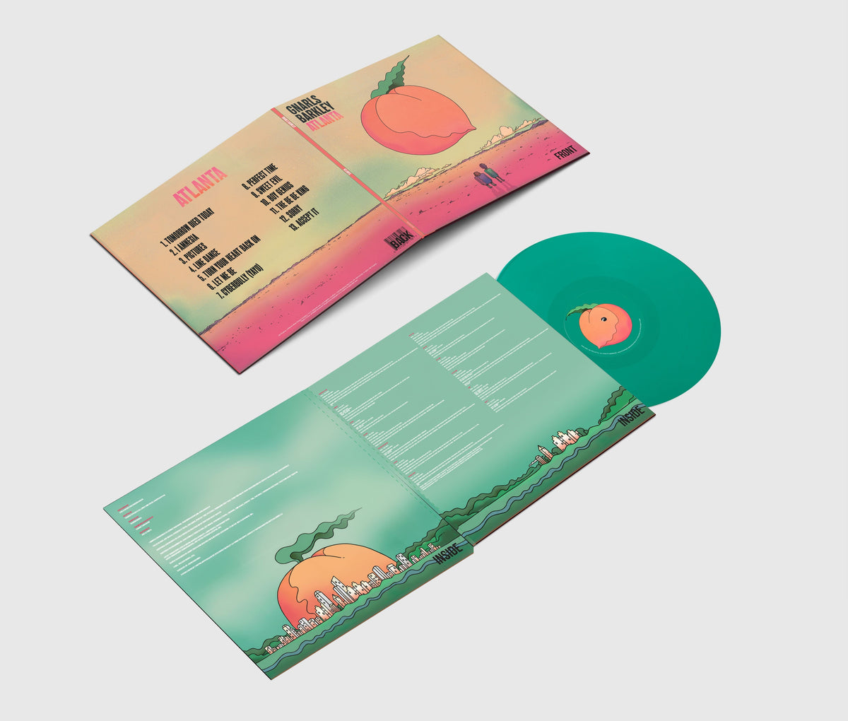 Gnarls Barkley- Atlanta (Translucent Green Vinyl)