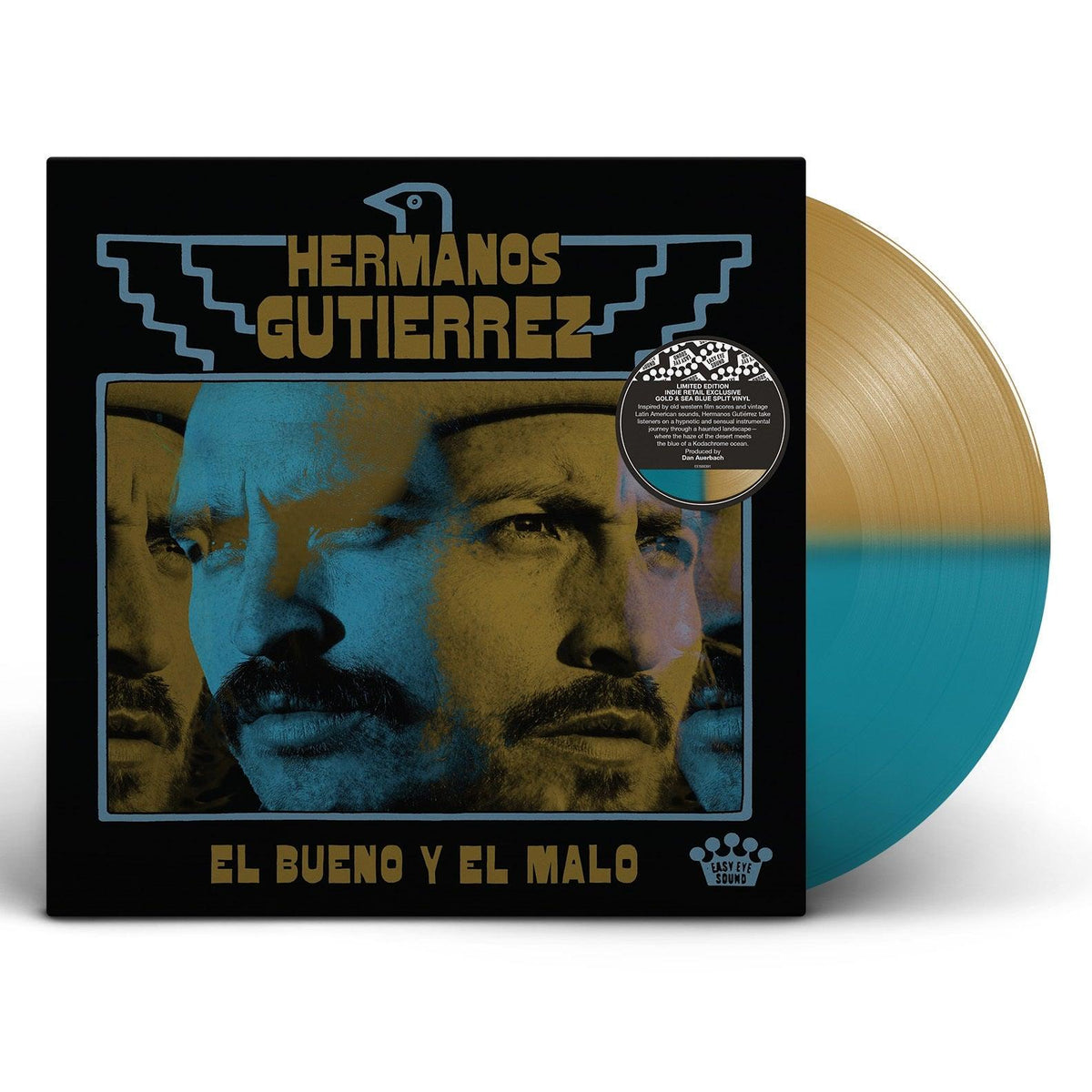 Hermanos Gutierrez- El Bueno Y El Malo (Indie Exclusive Gold/Sea Blue Split) { vinyl }