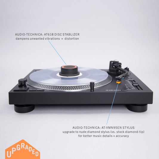 Audio-Technica: AT-LP120XBT-USB-BK Direct Drive Turntable w/ Bluetooth