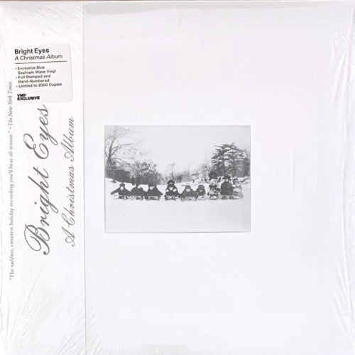 Bright Eyes- Christmas Album - Blue Seafoam & White Colored Vinyl