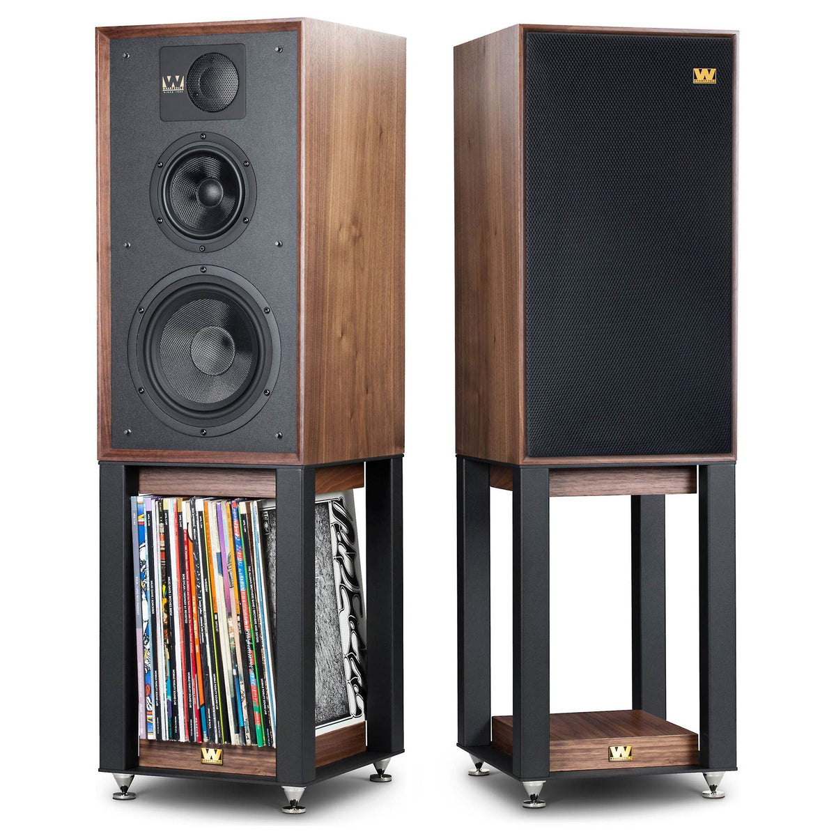 Wharfedale: Linton Speakers + Stands Set (Pair) - Walnut