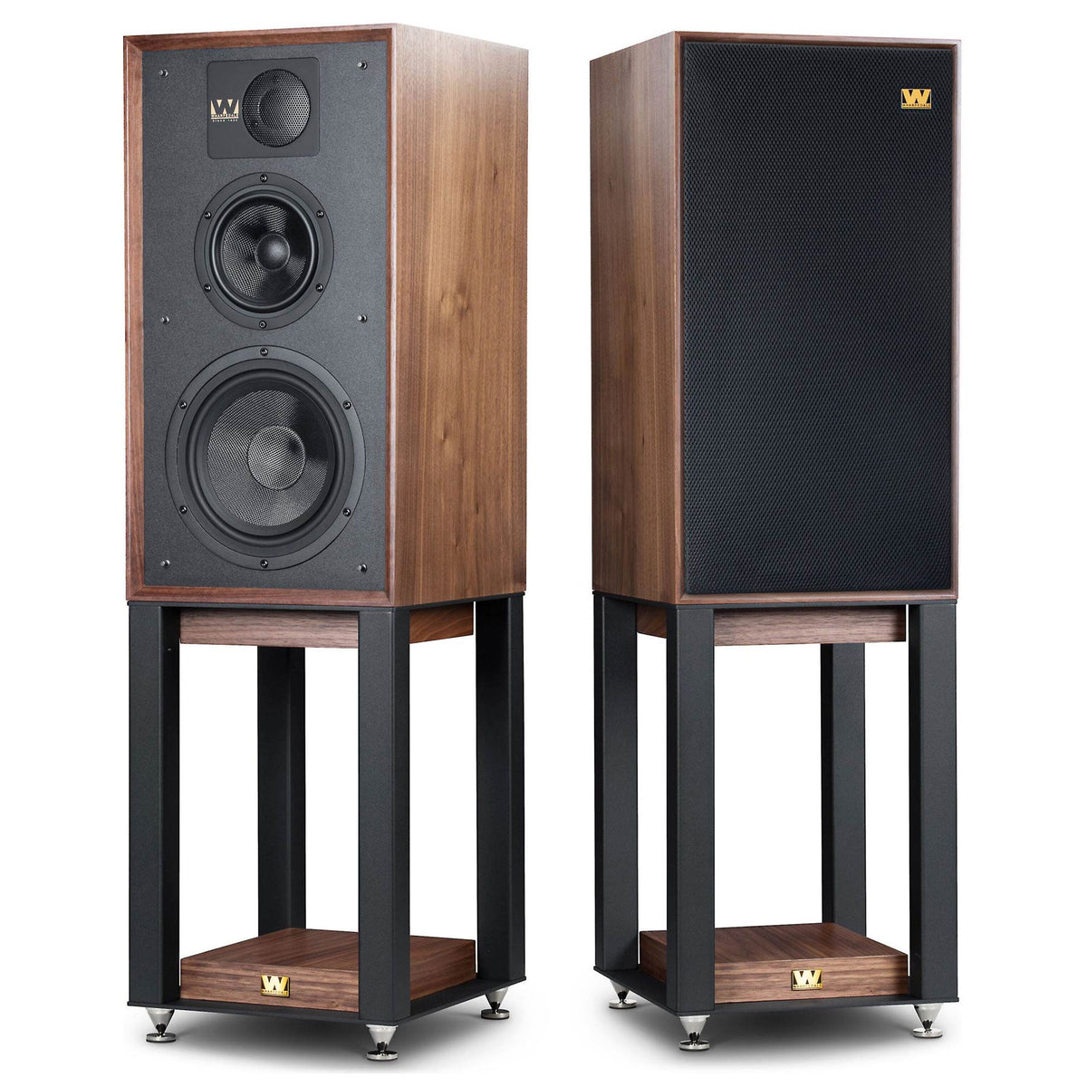 Wharfedale: Linton Speakers + Stands Set (Pair) - Walnut